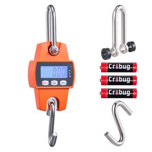 Bilancia Digitale Portatile per Gru con Capacità Massima di 300 kg (660 libbre), Cassa in Alluminio Pressofuso e Display LCD, Divisione 0,1 libbre - Product Image 1