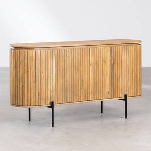 Buffet Vandana Grand Lyra 160x45 cm en bois de manguier Analis - Product Image 1