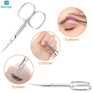 Tijeras de Precisión para Manicura y Pedicura, Herramienta de Belleza de Calidad Profesional, Tijeras Curvas de Acero Inoxidable con Mango de Acero - Product Image 6
