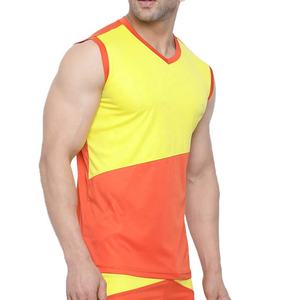 Camiseta sin Mangas Ajustada para Hombre, de Alta Calidad, Transpirable, de Secado Rápido, para Fitness, con Logotipo Personalizado, Tejida, Informal, para Gimnasio, OEM - Product Image 4