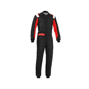 Custom <b>Red</b> White Racing <b>Suit</b> Full Sleeve Flame Retardant Men Adult Motorcycle Auto Racing Wear All Seasons - Product Image 2