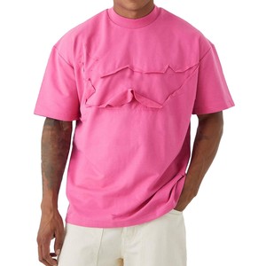 T-shirt vintage délavé à l'acide, coupe oversize, directement de l'usine, pour les collections streetwear TikTok - Product Image 1