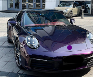 Vinilo Adhesivo para Coche, Protección PPF, Vinilo para Envolver Coches, Color Morado, Película Autoadhesiva para Cambio de Color - Product Image 1