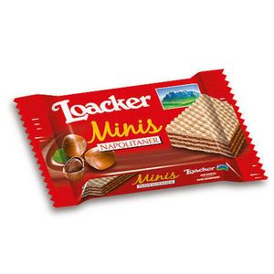 Loacker Classic Minis Napolitaner Gaufrettes croustillantes à la crème de noisettes 200g - Product Image 2