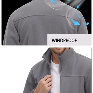 <b>Men</b> <b>Jacket</b> Fleece Sport Training Running Zipper <b>Jacket</b> for <b>Men</b> High Quality Breathable Perfect Cloth and Easy Wear Fleece <b>Jacket</b> - Product Image 3