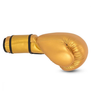 High Quality Leather Boxing Gloves Adjustable Wrist <b>Strap</b> Hook Loop Closure Children 5-7 Years Professional Martial Arts - Product Image 6