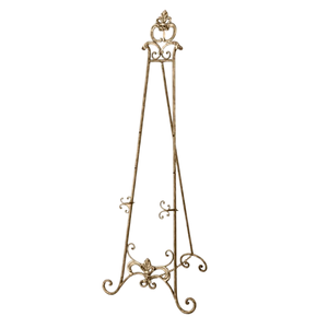 Vintage Metal Floor <b>Easel</b> Stand Iron Painted <b>Standing</b> Type for Living Room Home Decor Handmade Floor <b>Easel</b> On Sale - Product Image 1