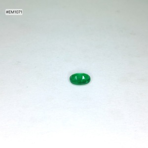 Nueva llegada, esmeralda zambiana de grado 3A, 7.30-5.00-3.90 mm, piedra preciosa ovalada suelta, 0.91 ct, piedra verde intensa para anillo, colgante, joyería. - Product Image 4