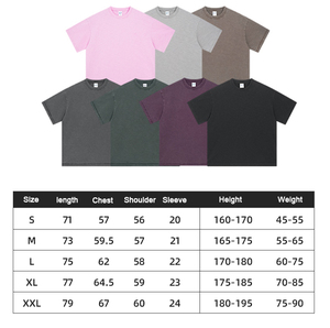 Camisetas Retro para Hombre de Alta Calidad 100% Algodón Oversize con Estampado Formal y Opción de Logotipo Personalizado Transfronterizo al por Mayor - Product Image 6