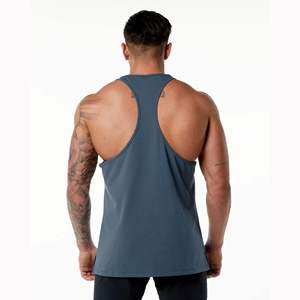 Débardeur Homme Personnalisé avec Logo, en Polyester, Grande Taille, pour Musculation et Fitness, Sans Manches, Côtelé, Idéal Voyage - Product Image 5