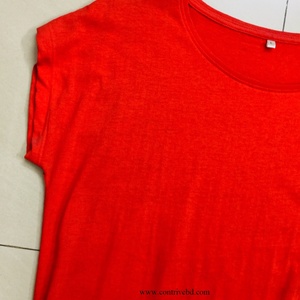 High Quality Custom Vintage Oversized 100% Cotton <b>Sequined</b> Diamond Short Tshirt Heavy Weight for Teenage Women Wholesale - Product Image 3