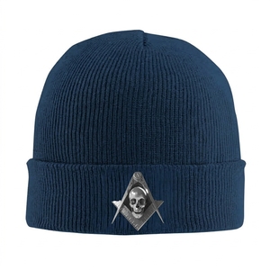 Gorro de Lana Merino Personalizado, Gorro de Invierno de Punto con Borde Reforzado, Logotipo Bordado, Fabricante Mayorista - Product Image 1