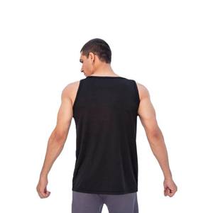 Débardeur léger pour homme, sans manches, longueur standard, tissu respirant, prix bas, couleurs unies. - Product Image 4