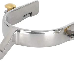 อุปกรณ์ขี่ม้าสแตนเลสสีพื้นแบบทึบ - Product Image 5