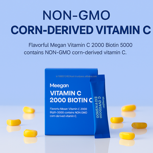 Vitamina C 2000 Biotina 5000 Suplemento en polvo Stick 60 sobres OEM Corea - Product Image 4