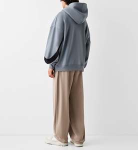 Sweat à capuche surdimensionné en molleton épais pour homme, 450 g/m², 100 % coton, coupe ample, impression numérique, respirant, écologique - Product Image 2