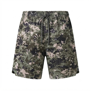 Custom High Quality Men's Casual <b>Camouflage</b> Mid Drawstring <b>Shorts</b> Anti-Wrinkle Waterproof Breathable Eco-Friendly Mens <b>Shorts</b> - Product Image 1