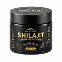 Résine de Shilajit Pur de l'Himalaya 15g, 82%+ d'acide fulvique et de minéraux traces |   Shilajit testé en laboratoire pour soutenir la force, la puissance et l'endurance