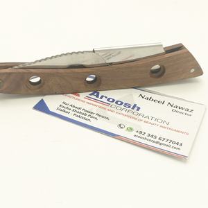 Professional <b>Single</b>-<b>Blade</b> Stainless Steel Barber <b>Razor</b> Custom Logo Manual Shave for Face Body and Underarm Use Sustainable - Product Image 2