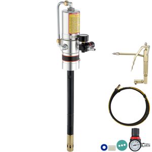 Pompa per Grasso ad Aria Compressa con Rapporto di Pressione 50:1, Tubo in Acciaio ad Alta Pressione da 13 Piedi, Pistola per Grasso Pneumatica - Product Image 1