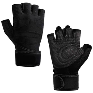 OEM Manufacturer Weightlifting Gloves with Anti <b>Slip</b> Palm, Breathable Fabric and Adjustable Wrist Wraps for Bulk Buyers - Product Image 2