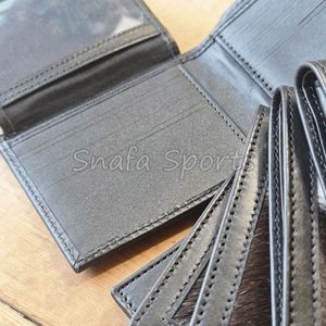 Cartera de cuero vacuno de alta calidad, de grano completo, para hombre, con logotipo personalizado, nuevo estilo, carteras de cuero genuino. - Product Image 3