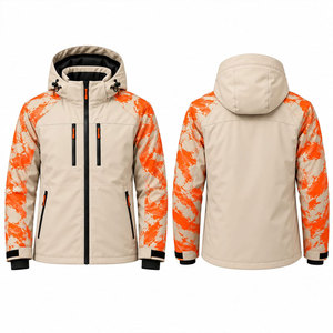 Chaqueta de esquí softshell de buena calidad para venta en línea, precio económico, chaqueta de esquí y snowboard para hombre, ideal para senderismo en otoño. - Product Image 1