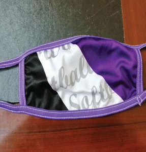 Mascarilla Facial de Tela de Lujo Reutilizable, Transpirable, Negra, con Diseño de Halloween o Boda, con Bolsillo para Filtro, Logotipo Impreso - Product Image 5