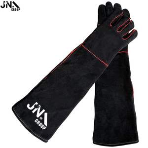 Gants de travail pour hommes en cuir de vachette grainé isolés, imperméables, de haute qualité, pour la conduite, la soudure et la protection au travail en entrepôt - Product Image 2