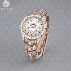 Reloj Mecánico de Lujo para Hombre Charm_Jewels, de Acero Inoxidable, Esfera Cuadrada, Analógico, con Botón de Presión, Cierre Oculto, 40 mm, Correa de 20 mm, 10 Bar - Product Image 1