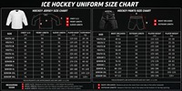 Uniforme de hockey sur glace personnalisé pour hommes, gris et blanc, maillot sublimé, pantalon, manches longues, col en V, évacuation de l'humidité, taille adulte plus grande