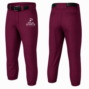 Pantalon de baseball pour adulte de haute qualité 100% polyester, taille plus, respirant, imperméable, écologique, séchage rapide, couleur personnalisée, sport - Product Image 1