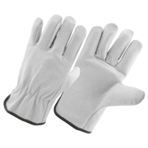 Top-Ranked Heavy Duty Cowhide Grain Leather Reflective Safety <b>Gloves</b> Soft and Comfortable Construction <b>Driver</b> Work Protection - Product Image 1