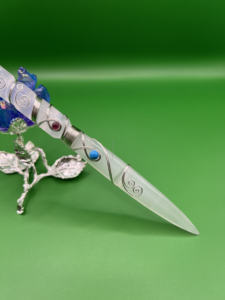 Varita en espiral de selenita envuelta en alambre de oro hecho a mano Aqva Opalite Moon pulido Reiki curación Magic Crystal Stick Feng Shui mascota - Product Image 6