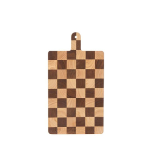Tabla de cortar de madera al por mayor, reversible, de veta final, tipo bloque de carnicero, con asa, ecológica y sostenible - Product Image 1