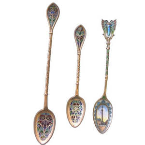 Ensemble de couverts de qualité supérieure 5 pièces couverts en acier inoxydable fabriqués à la main élégant Style américain Vintage et moderne placage à l'or de haute qualité - Product Image 6