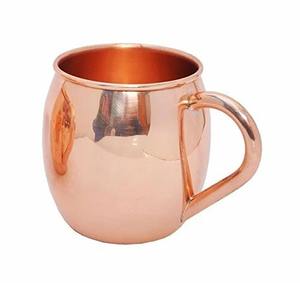 Taza de cobre 100% duradera para beber agua, uso ayurvédico y de cocina tradicional, de proveedor indio. - Product Image 1