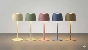 Cordless Rechargeable Portable LED Table Lamp Touch Control 48 Hours Warm White Light Modern Design Novelty for Living Room - Product Image 4