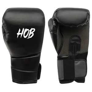 ถุงมือชกมวยหนังวัวแท้หลายชั้น พร้อมแถบเวลโคร บริการ OEM, ODM - Product Image 6