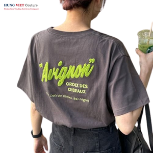 Camiseta de Manga Corta con Cuello Redondo, Tejida, 100% Algodón, Talla Grande, Ecológica, para Otoño, Impresión DTG, Muestra Gratis Disponible - Product Image 3