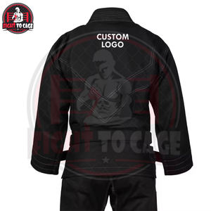 Traje de Judo para Adultos, Transpirable, Elástico, Ligero, 100% Algodón, Ropa de Artes Marciales con Corte Automatizado, Uniforme de Práctica - Product Image 2