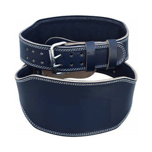 Ceinture de musculation réglable en cuir de vachette pour hommes, ceinture de musculation personnalisée pour la musculation en salle de sport avec ceintures personnalisées au Pakistan - Product Image 1