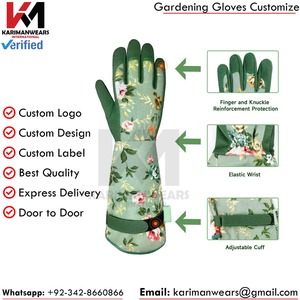 Guantes de Jardinería para Podar Rosas, Protección Contra Espinas, Servicio OEM, Logotipo Personalizado, Proveedor Mayorista, Mercado de Exportación - Product Image 5