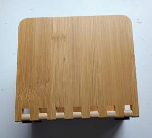 Napkin Holder Adjustable Wood Storage Rack for <b>Dining</b> Room Picnic Kitchen <b>Table</b> Indoor Outdoor Dispenser for <b>Table</b> - Product Image 5