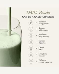 Proteína Vegetal en Polvo para el Día a Día, Sabor Vainilla, Mezcla de Bebida Proteica Vegana para Batidos Suaves y Nutrición Diaria - Product Image 4