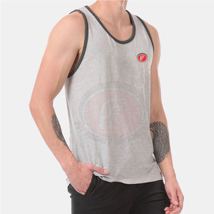 Lightweight Breathable <b>Knitted</b> Eco-Friendly Washed Casual <b>Tank</b> <b>Top</b> for <b>Men</b>-Gym & Daily Wear - Product Image 2