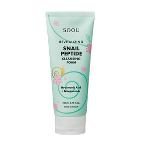 SOQU REVITALIZING SNAIL PEPTIDE CLEANSING FOAM - Product Image 1