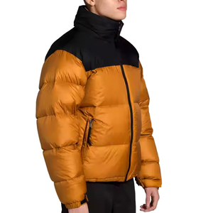 2025 Men's High Quality 100% Nylon Shell Windproof Puffer <b>Jacket</b> <b>Waterproof</b> <b>Winter</b> Coat Stand Collar New Design Wholesale - Product Image 5