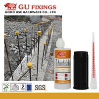 Résine chimique époxy-vinylester bicomposante GOOD USE Mixcure, forte adhérence, adhésifs et scellants pour l'ancrage en construction intérieure