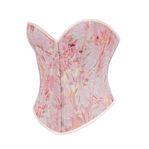 Sexy Women Bustier Overbust Floral Monet Oil Painting Corsets Tops Vintage Plus Size Korset Shapers Slimming Girl - Product Image 3